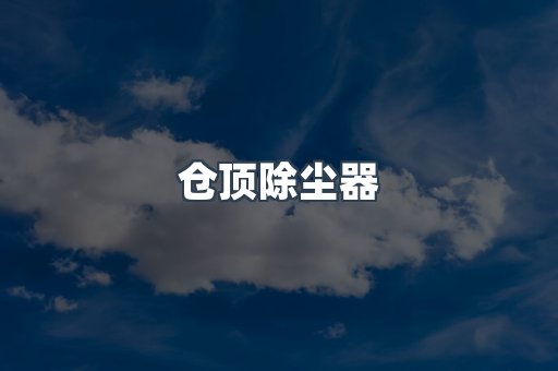 仓顶除尘器